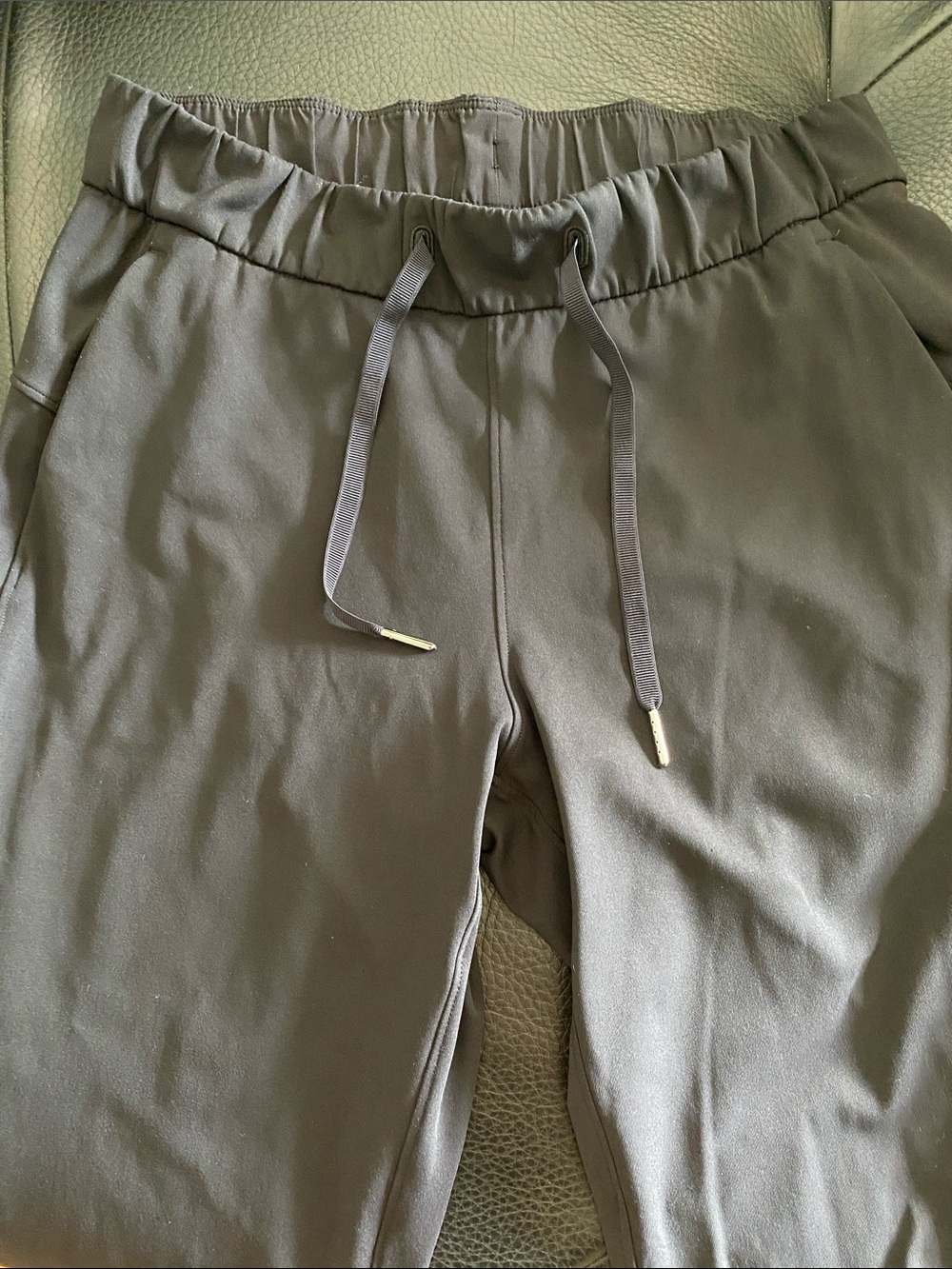 lululemon athletica Kids Charcoal Gray Drawstring Joggers